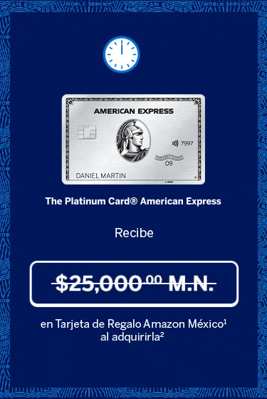 Tarjeta de Servicio The Platinum Card®| American Express